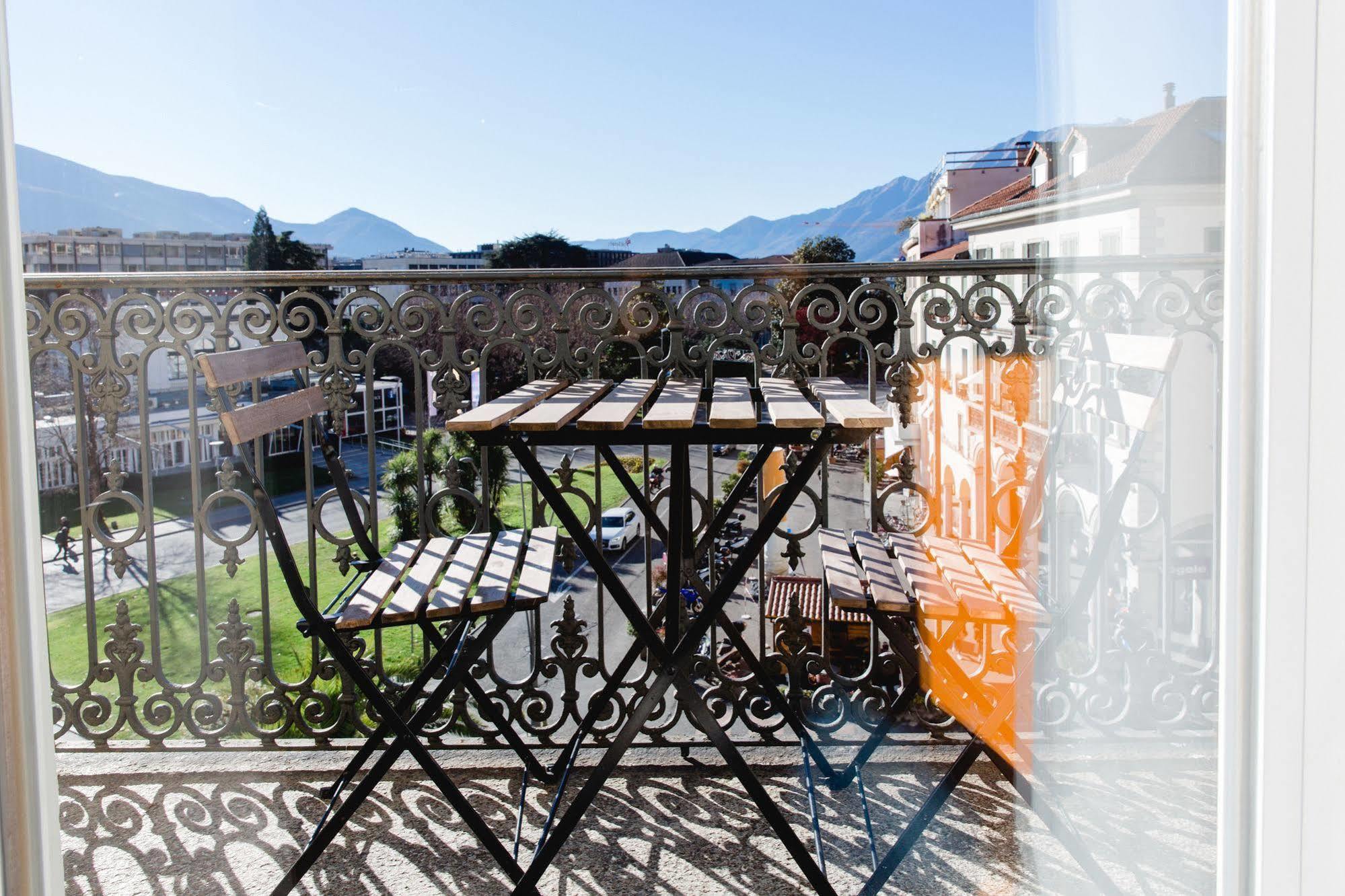Hotel Du Lac Locarno Exterior foto